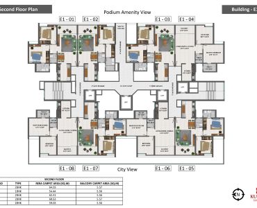 Kumar Prime View Floor Plan